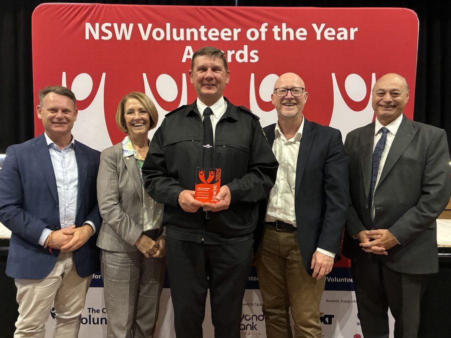 Quakers Hill first aider named Outer Western Sydney Volunteer of the Year