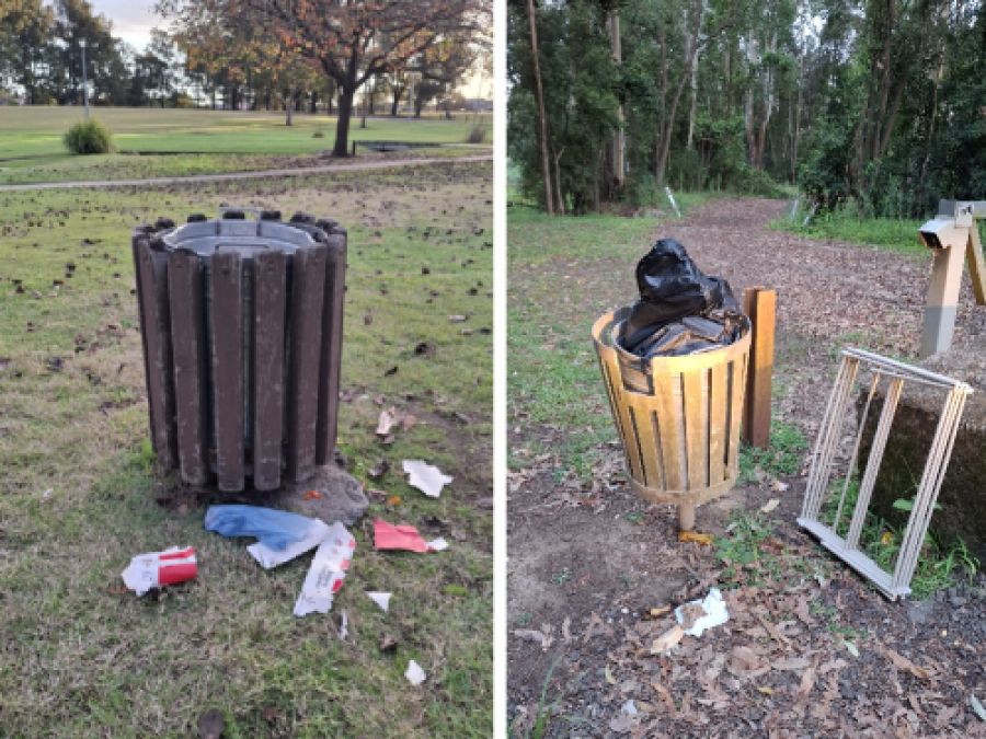 38 older-style ‘cradle-top’ bins removed after audit